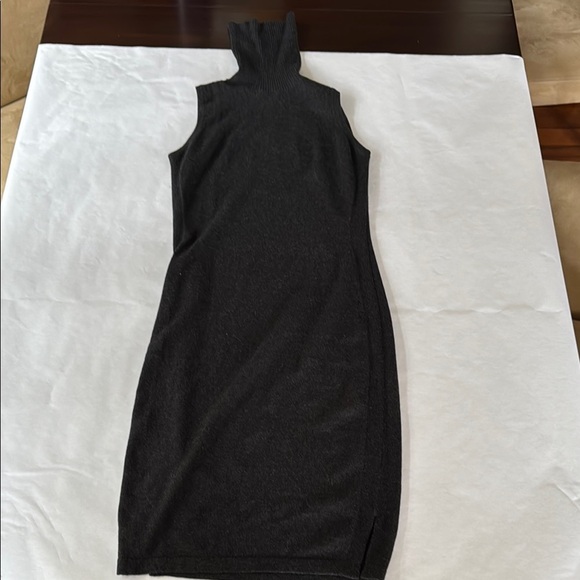 Autumn Cashmere Sleeveless Turtleneck Sheath Dress  | Size: Medium - Picture 4 of 12